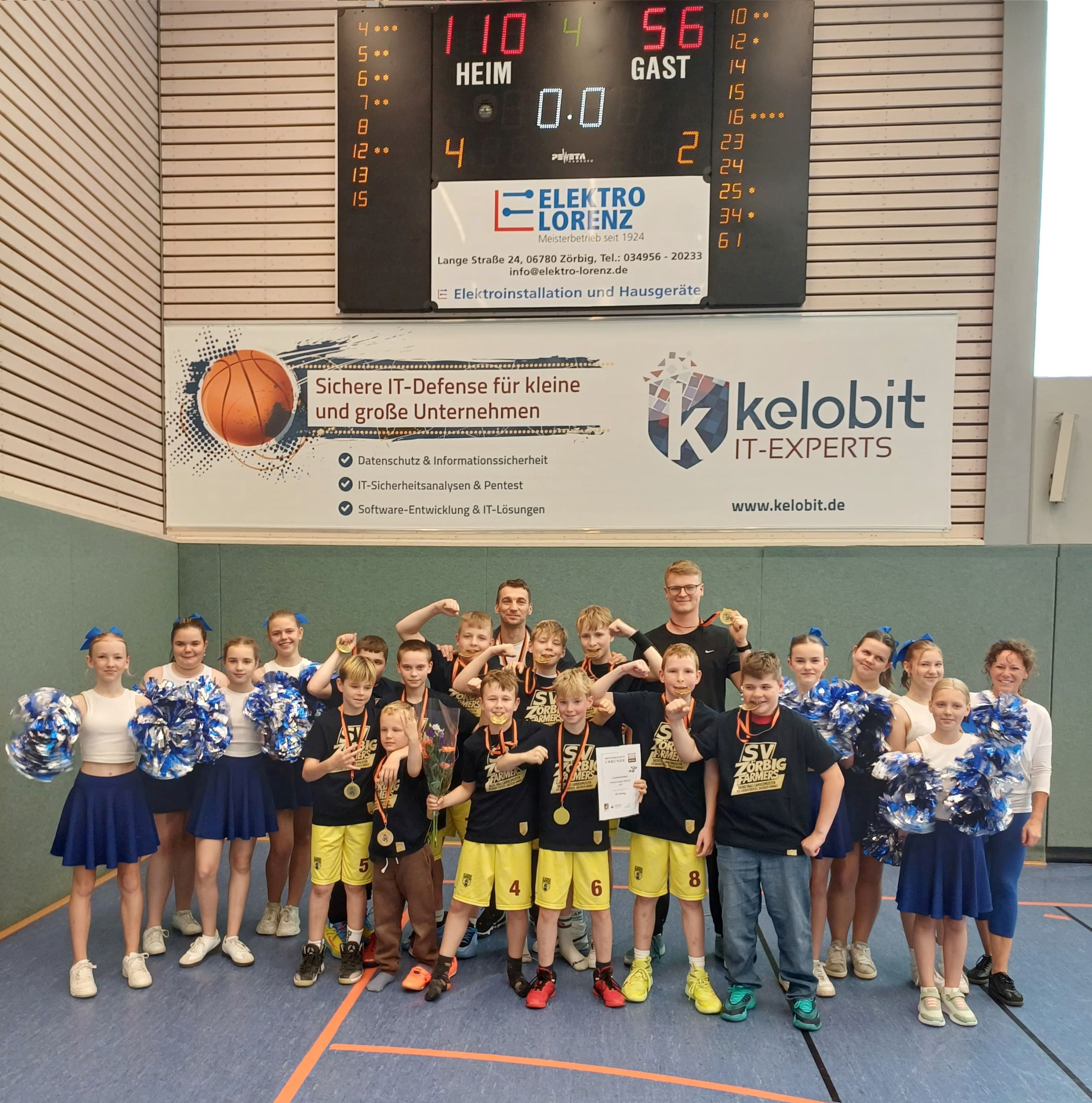 U12 Landesmeister Sachsen Anhalt mit Cheers Ergebnis 2025 05 04 k
