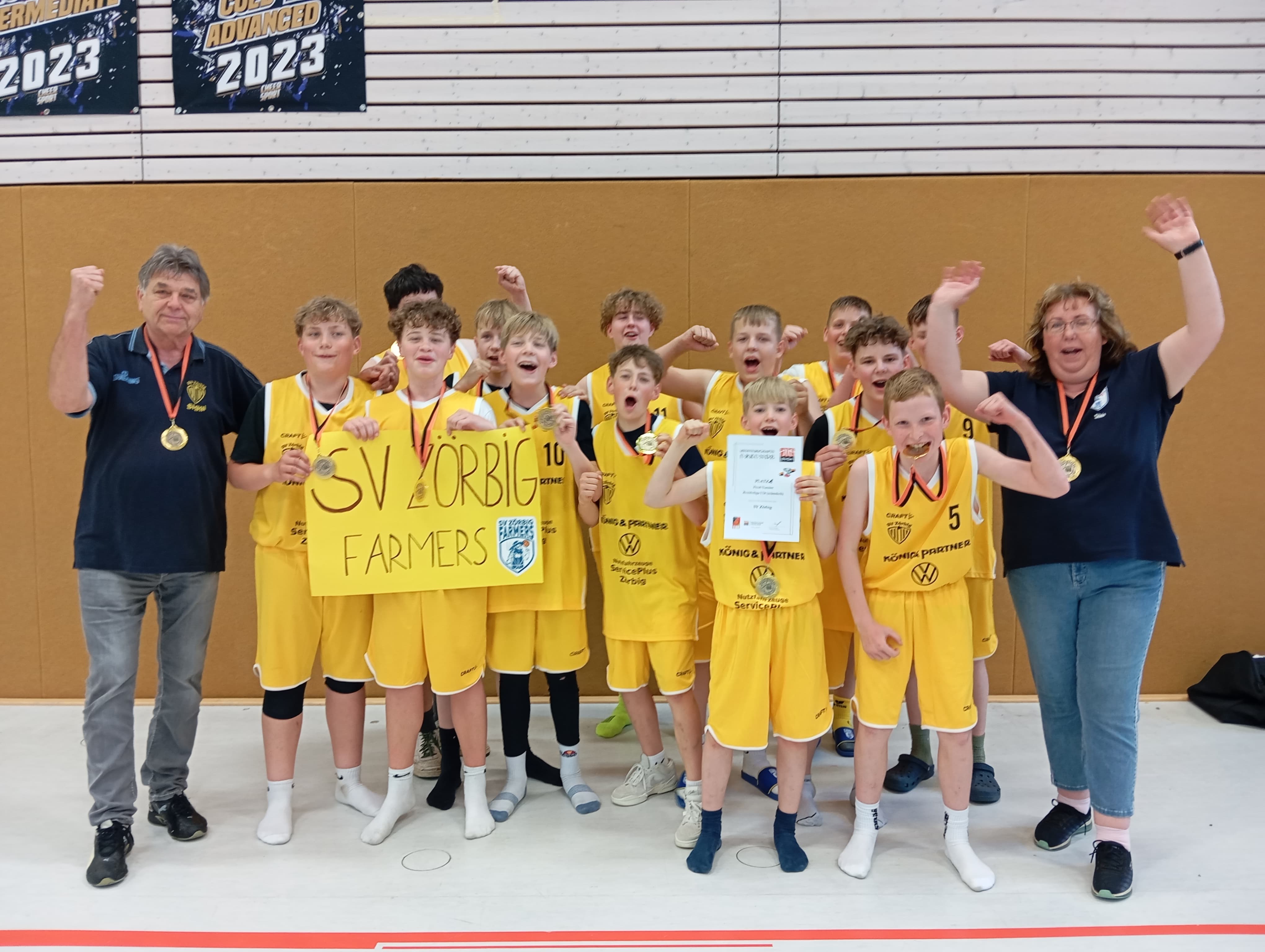 U14 Sachsen Anhalt Meister der Bezirksligen in Dessau 2025 05 11